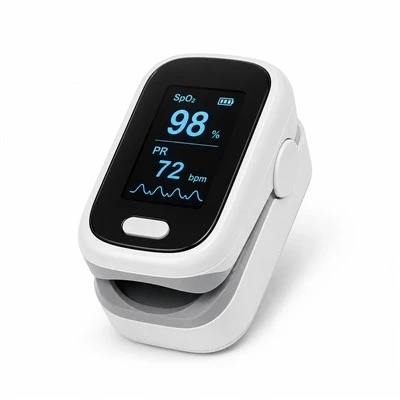 Fingertip Pulse Oximeter Blood